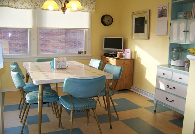 5 cozinhas com a cara da vovó para você que curte um visual retrô