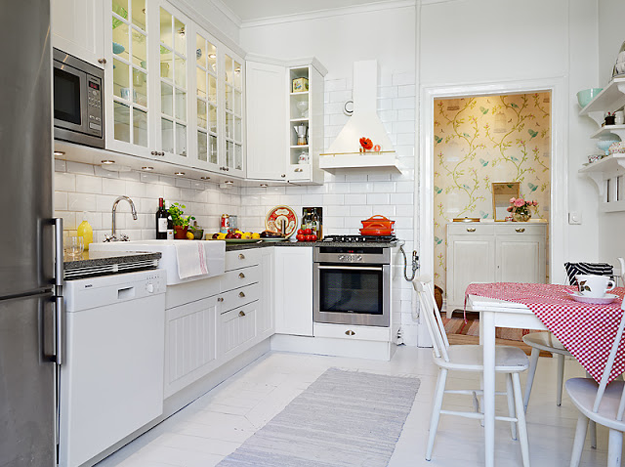 Decoração: Apartamento meio retrô meio romântico