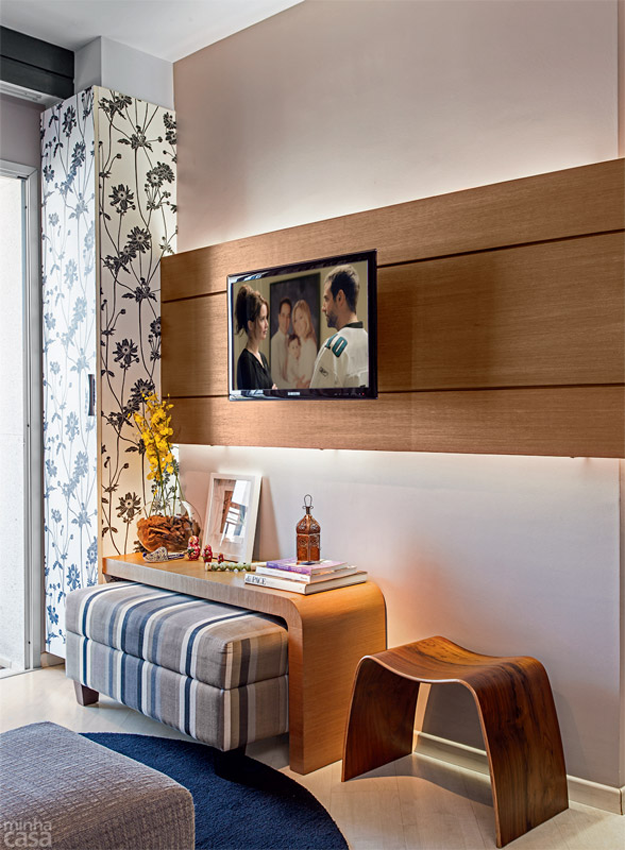 Apartamento de 63 m²: delicadeza e sofisticação