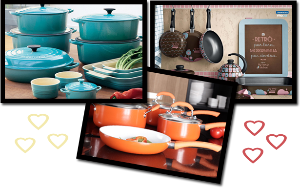 Muito amor na sua cozinha