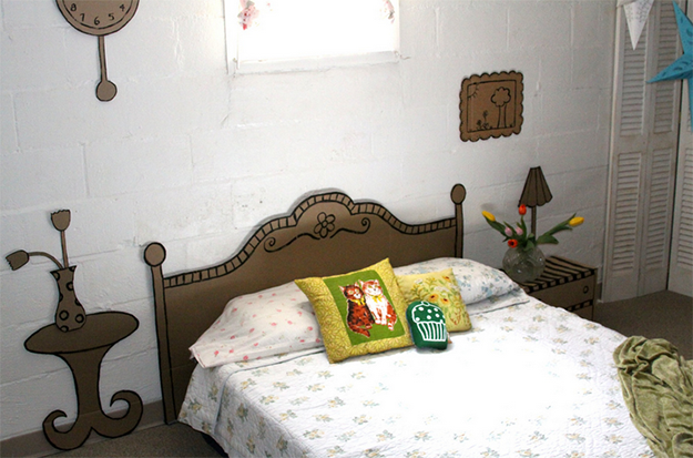 Com criatividade, até papelão vira decoração!