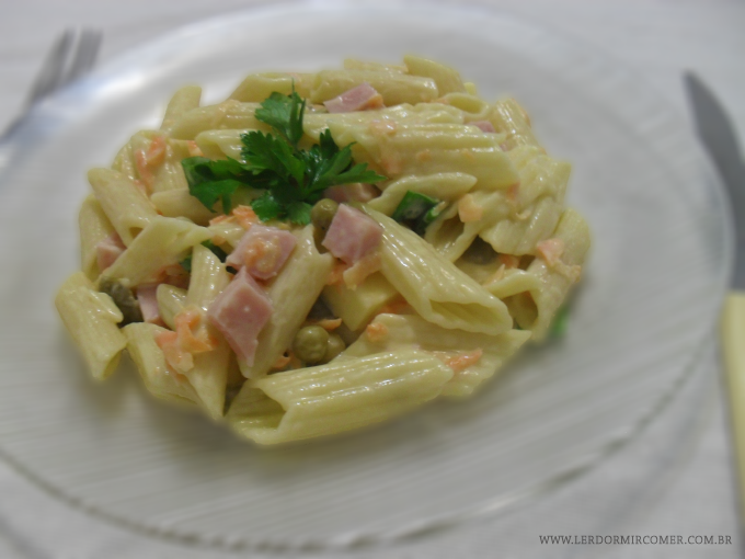 Receita: Salada de macarrão no capricho