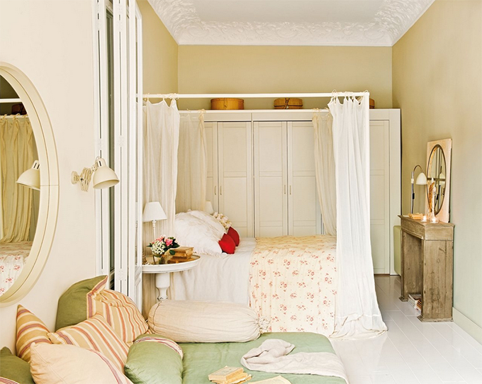 Uma linda casa feminina em tons pastel