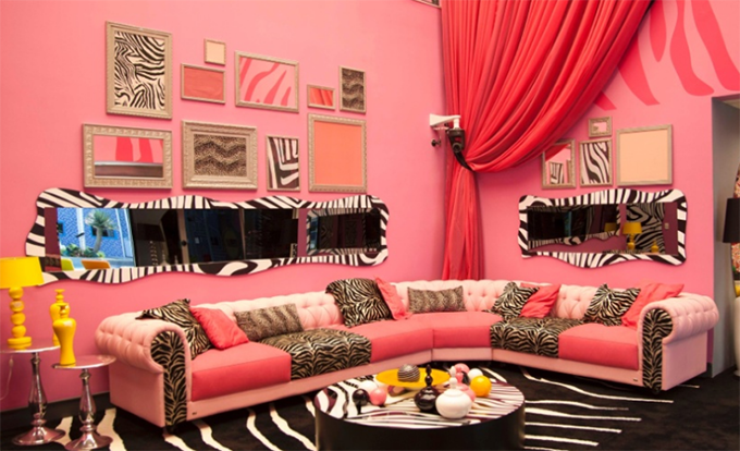 A decoração da casa do BBB 14