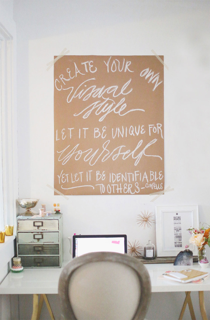 Decorando o home office: detalhes charmosos fáceis de copiar