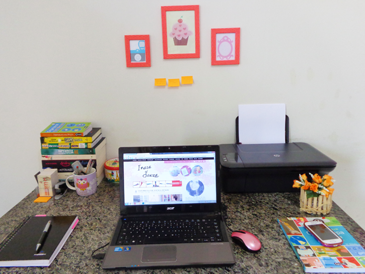 Decorando o home office – Parte 1 – Quadrinhos fofos