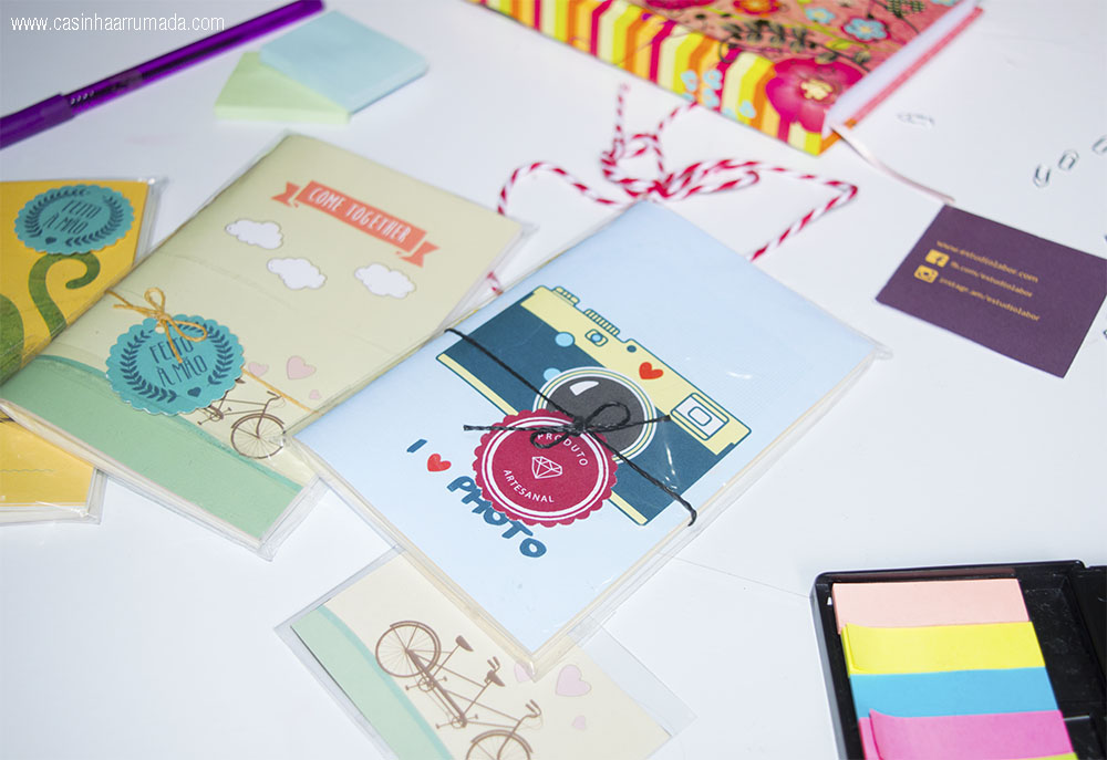 As cadernetas fofas do Estúdio Labor + Presente para você!
