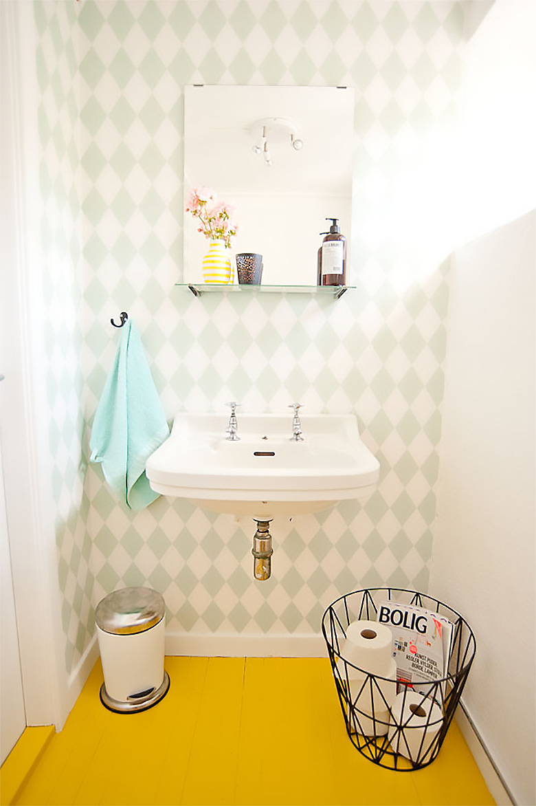 Decoração fofa para o lavabo