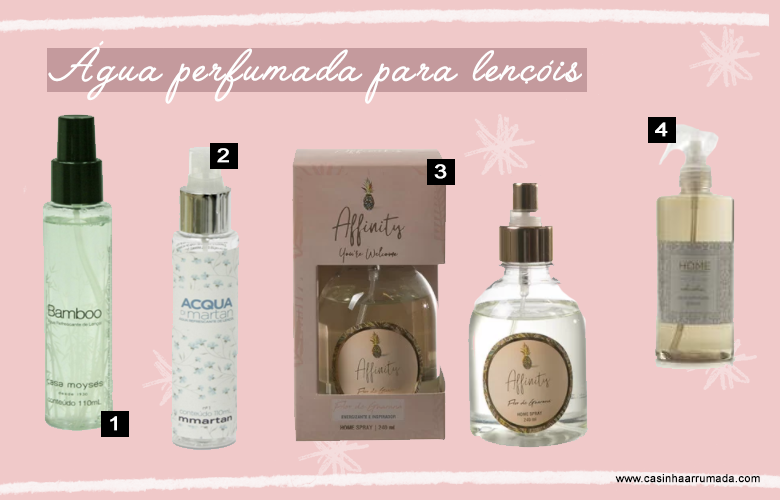 Água de Lençóis: roupa de cama cheirosa todos os dias!