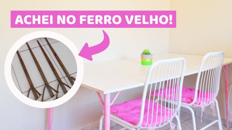 DIY – Fiz a minha própria MESA DE JANTAR!