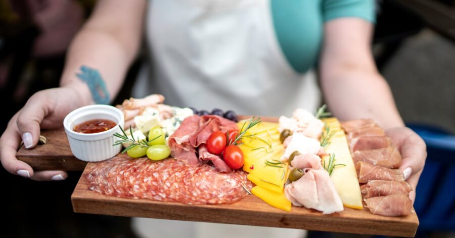 Como montar uma tábua de frios