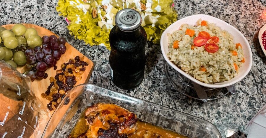 Cardápio completo para Ceia de Natal gastando até R$80,00 (para 2 pessoas)